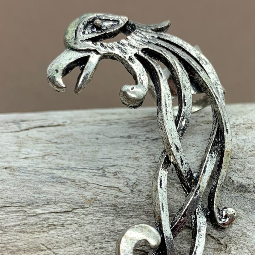Legendary Phoenix Ear Cuff, decorative ear hugger